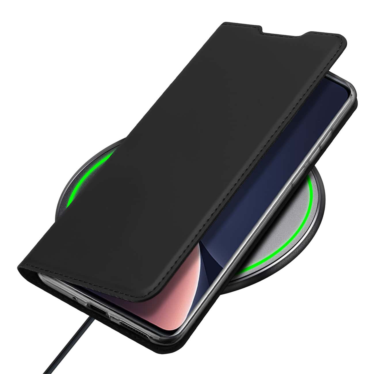 DUX DUCIS SKIN PRO PREKLOPNA TORBICA ZA XIAOMI 12 PRO ČRNA