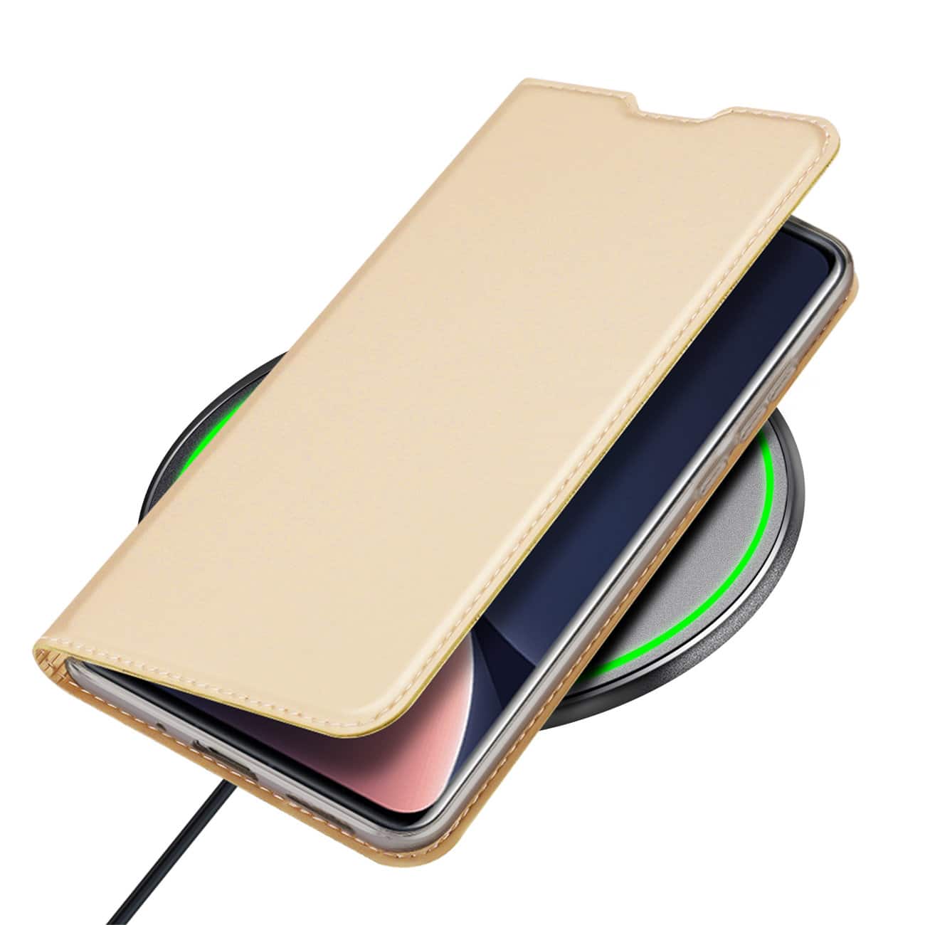 DUX DUCIS SKIN PRO PREKLOPNA FUTROLA ZA XIAOMI 12 PRO ZLATA