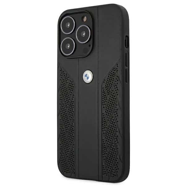 BMW originalna maska za iPhone 13 Pro Max sa perforiranom kožom