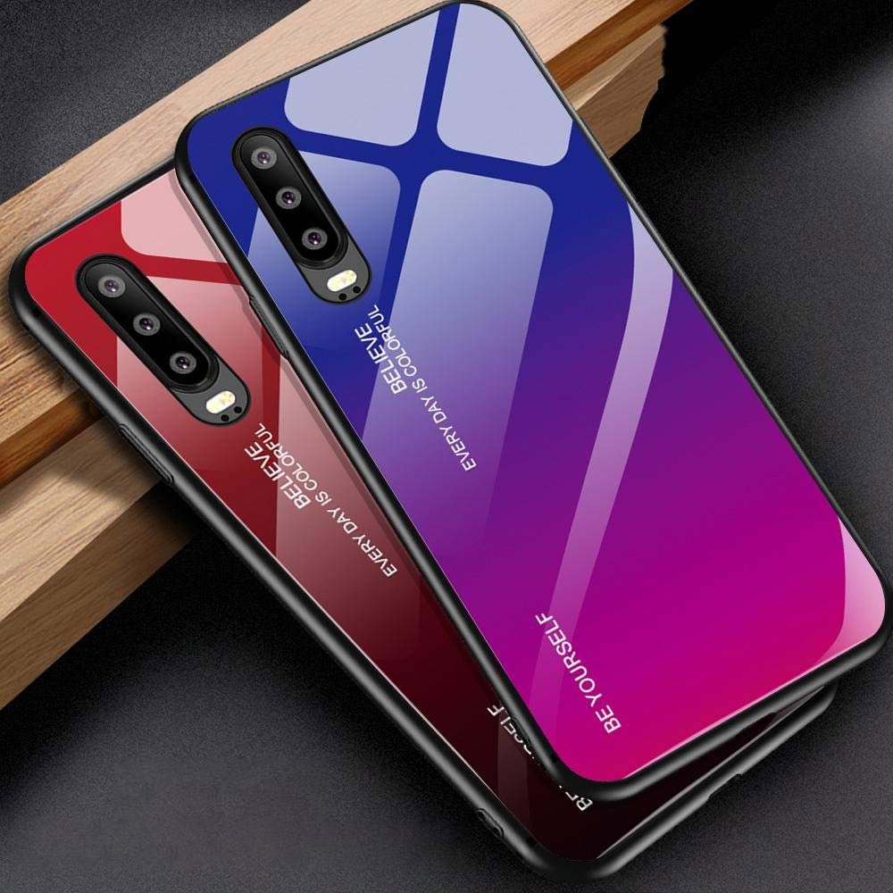 Ovitek s hrbtno stranjo iz kaljenega stekla za Huawei P30 Pro
