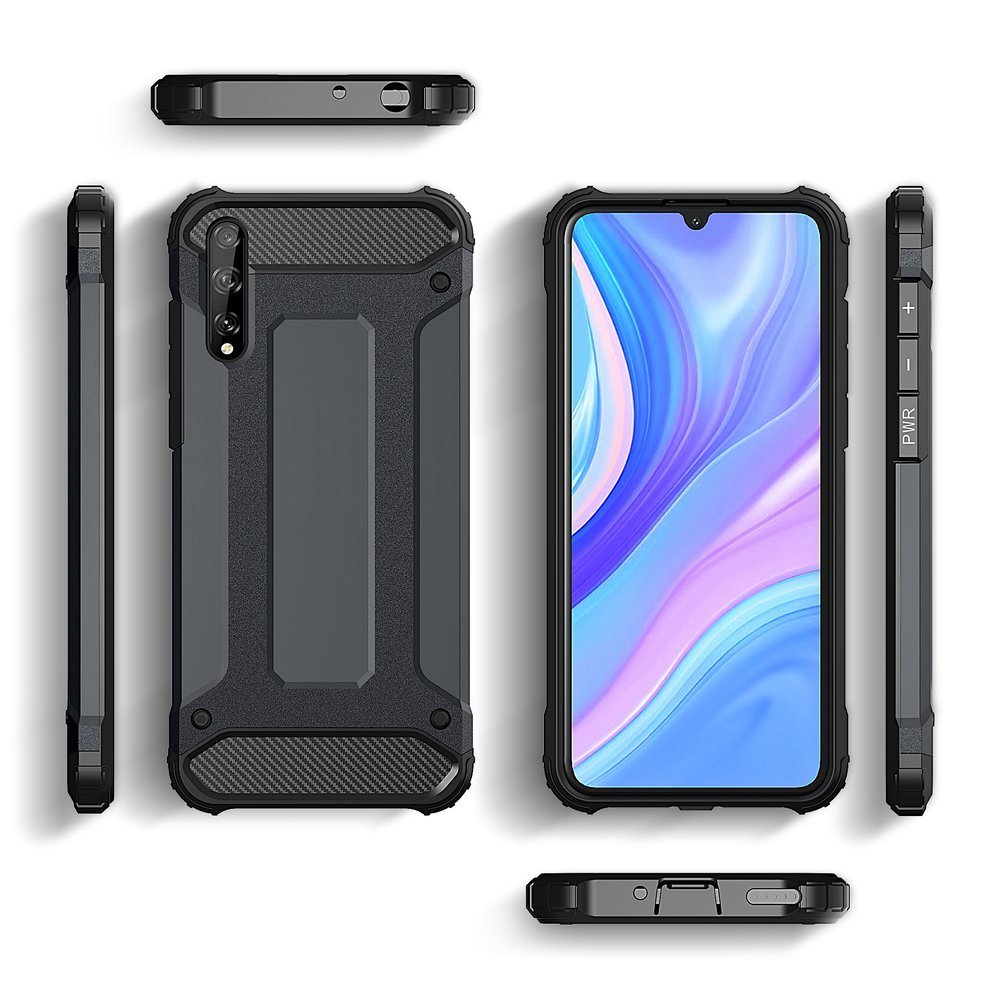 Hibridna zaščitna torbica Hybrid Armor za Huawei P Smart S / Y8p