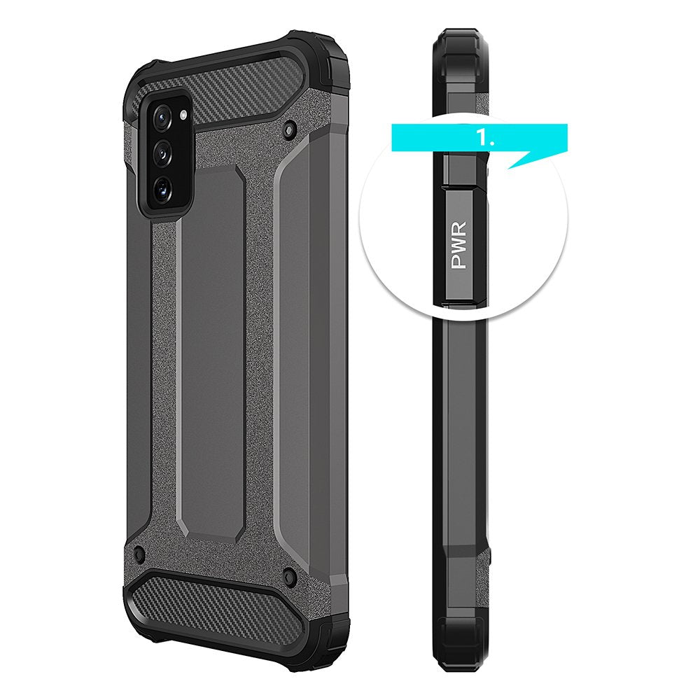 Hybrid Armor trpežen ovitek za Samsung Galaxy A02 S