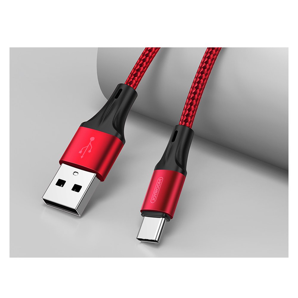 Joyroom USB – USB Type-C kabel 3 A 150 cm rdeč