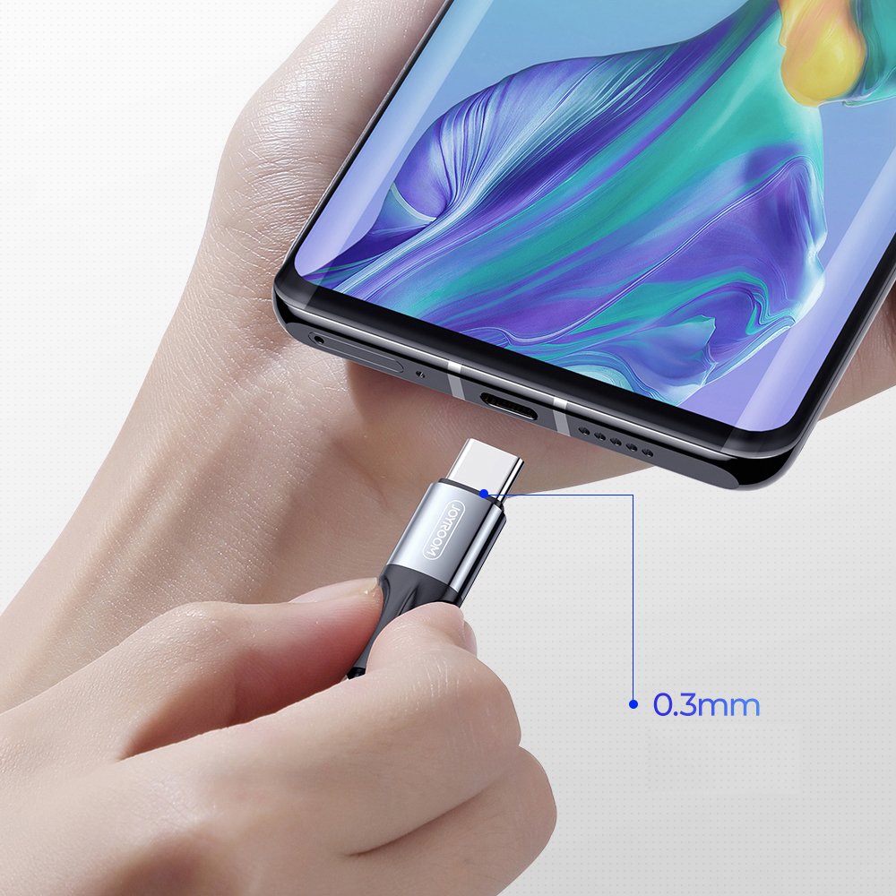 Joyroom USB – USB Type-C kabel 3 A 150 cm rdeč