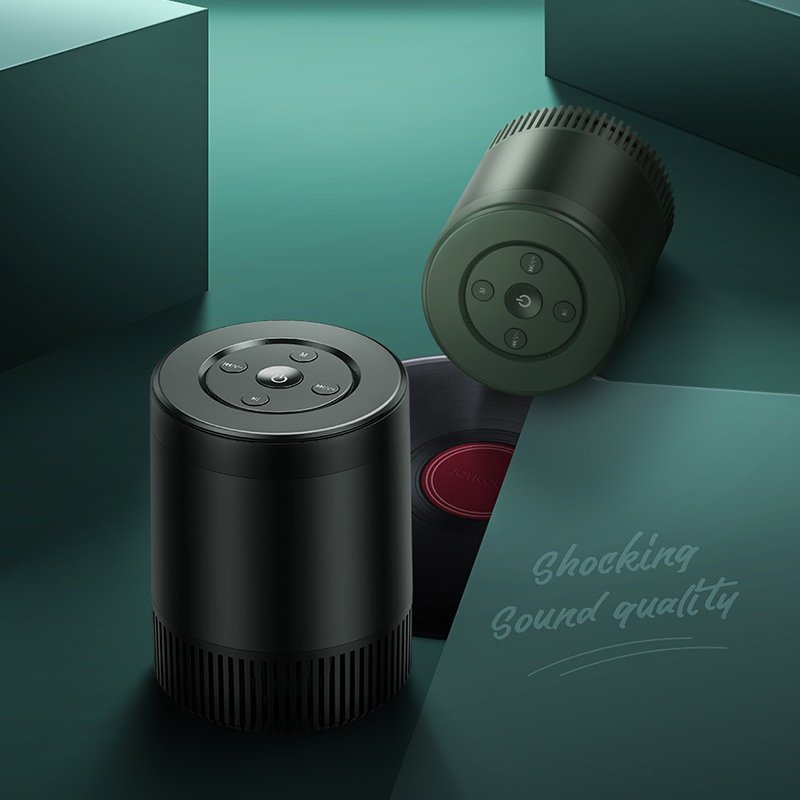 Joyroom brezžični zvočnik Bluetooth 5.0 5W črn