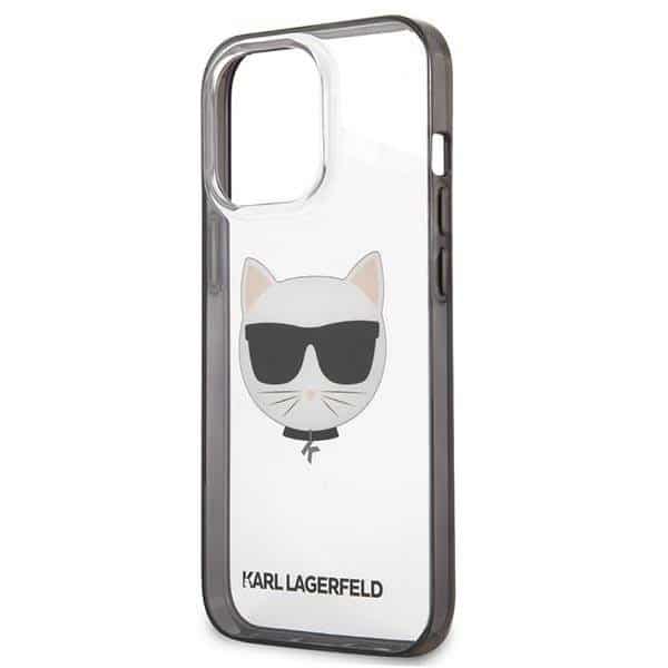 Karl Lagerfeld ovitek za iPhone 13 Pro Transparent Iconic Choupette