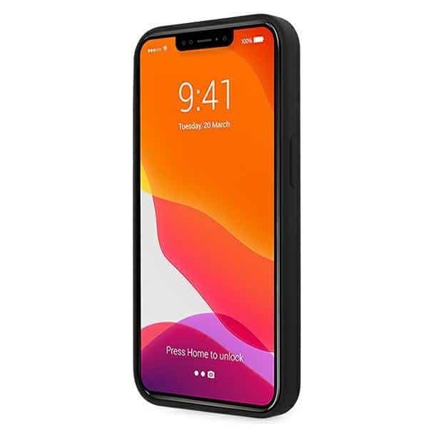 Karl Lagerfeld originalni silikonski ovitek Stack Logo za iPhone 13 mini