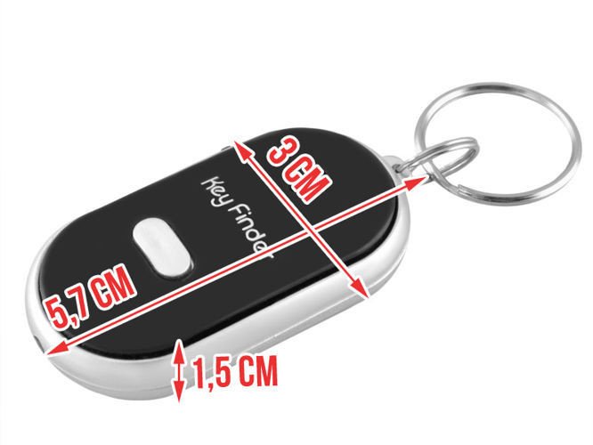 Privjesak za ključeve "Whistle" - 4 kom