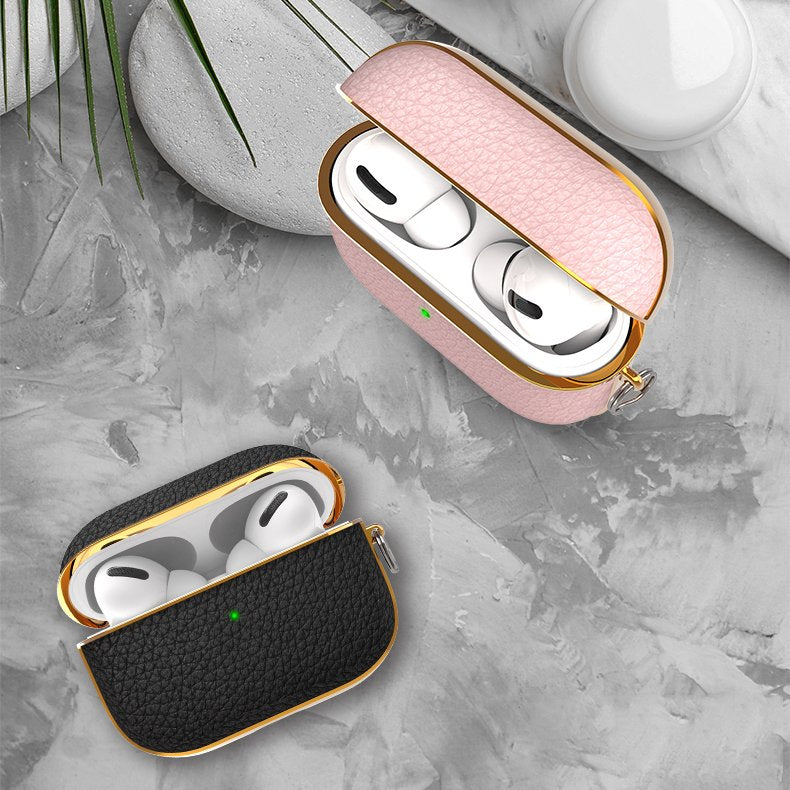 Ovitek Kingxbar za slušalke Apple AirPods Pro - roza
