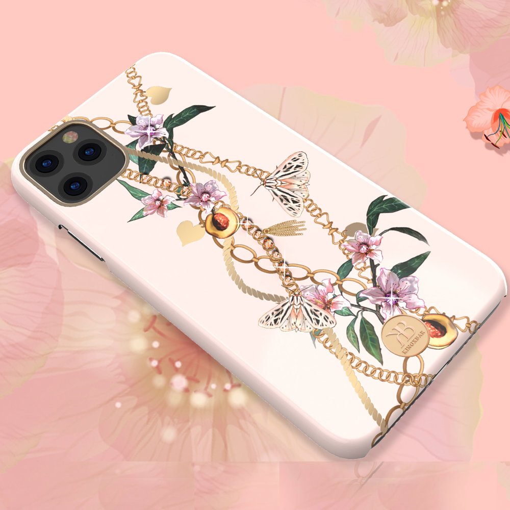 Kingxbar Luxury Series ovitek, okrašen z originalnimi kristali Swarovski, za iPhone 11 Pro Max