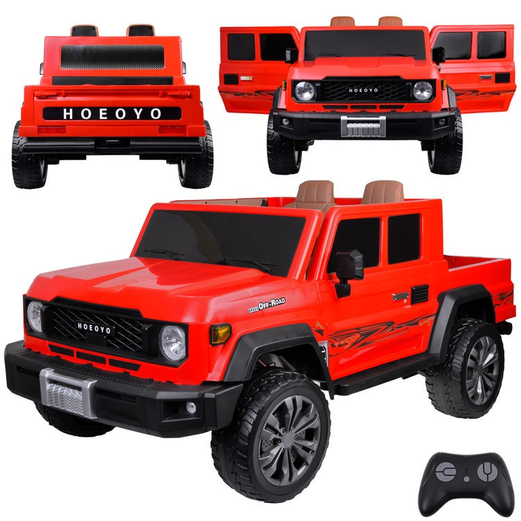 Pick up AKU auto dvosjed crveni