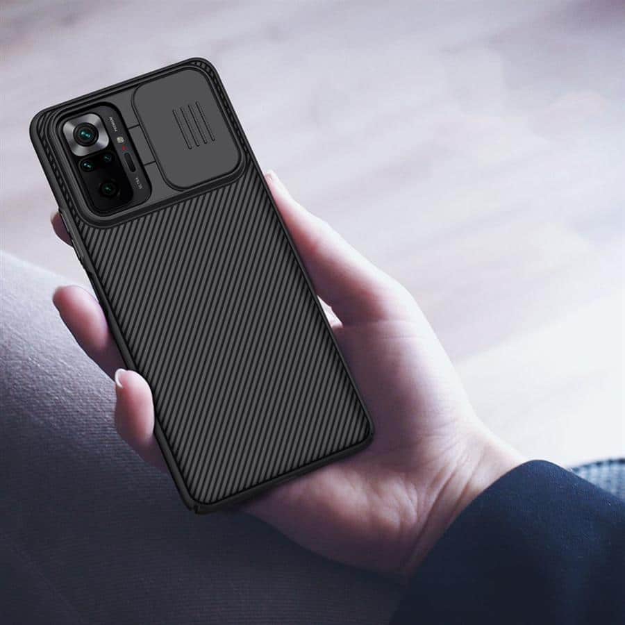 NILLKIN CAMSHIELD ZAŠČITNA MASKA ZA XIAOMI REDMI NOTE 10 PRO črna