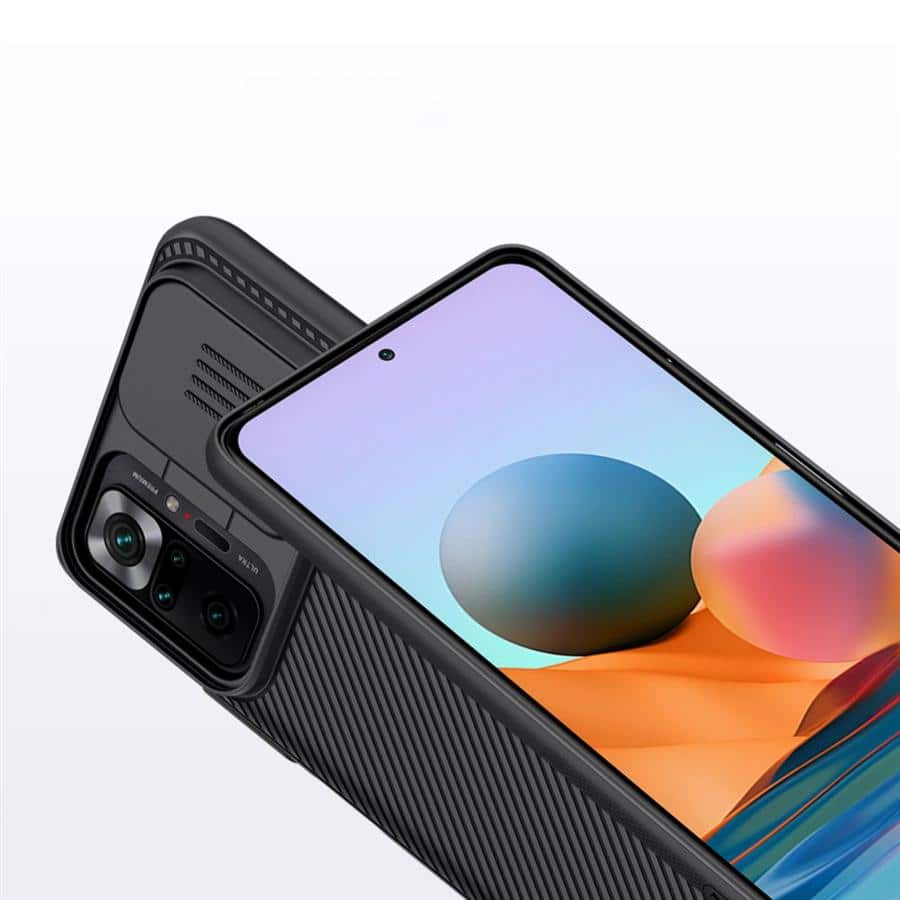 NILLKIN CAMSHIELD ZAŠČITNA MASKA ZA XIAOMI REDMI NOTE 10 PRO črna