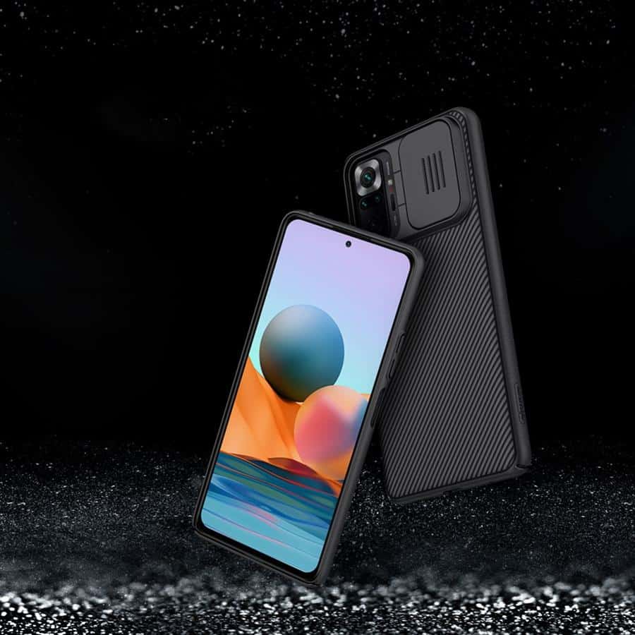 NILLKIN CAMSHIELD ZAŠČITNA MASKA ZA XIAOMI REDMI NOTE 10 PRO črna