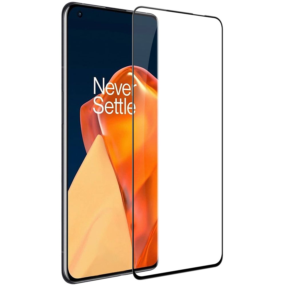 Nillkin CP+PRO ultratanko kaljeno steklo s polno prekrivnostjo z okvirjem 0,2 mm 9H za OnePlus 9 črno