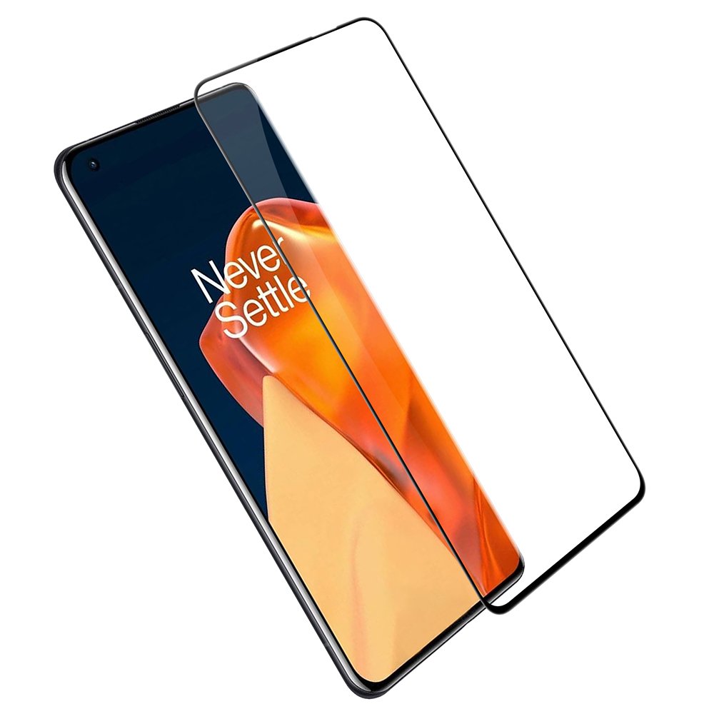 Nillkin CP+PRO ultratanko kaljeno steklo s polno prekrivnostjo z okvirjem 0,2 mm 9H za OnePlus 9 črno