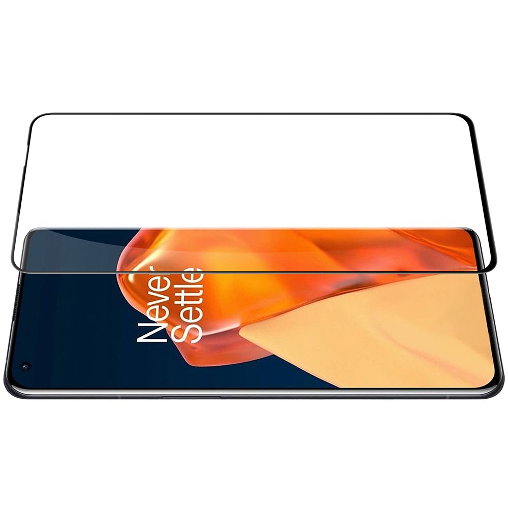 Nillkin CP+PRO ultratanko kaljeno steklo s polno prekrivnostjo z okvirjem 0,2 mm 9H za OnePlus 9 črno
