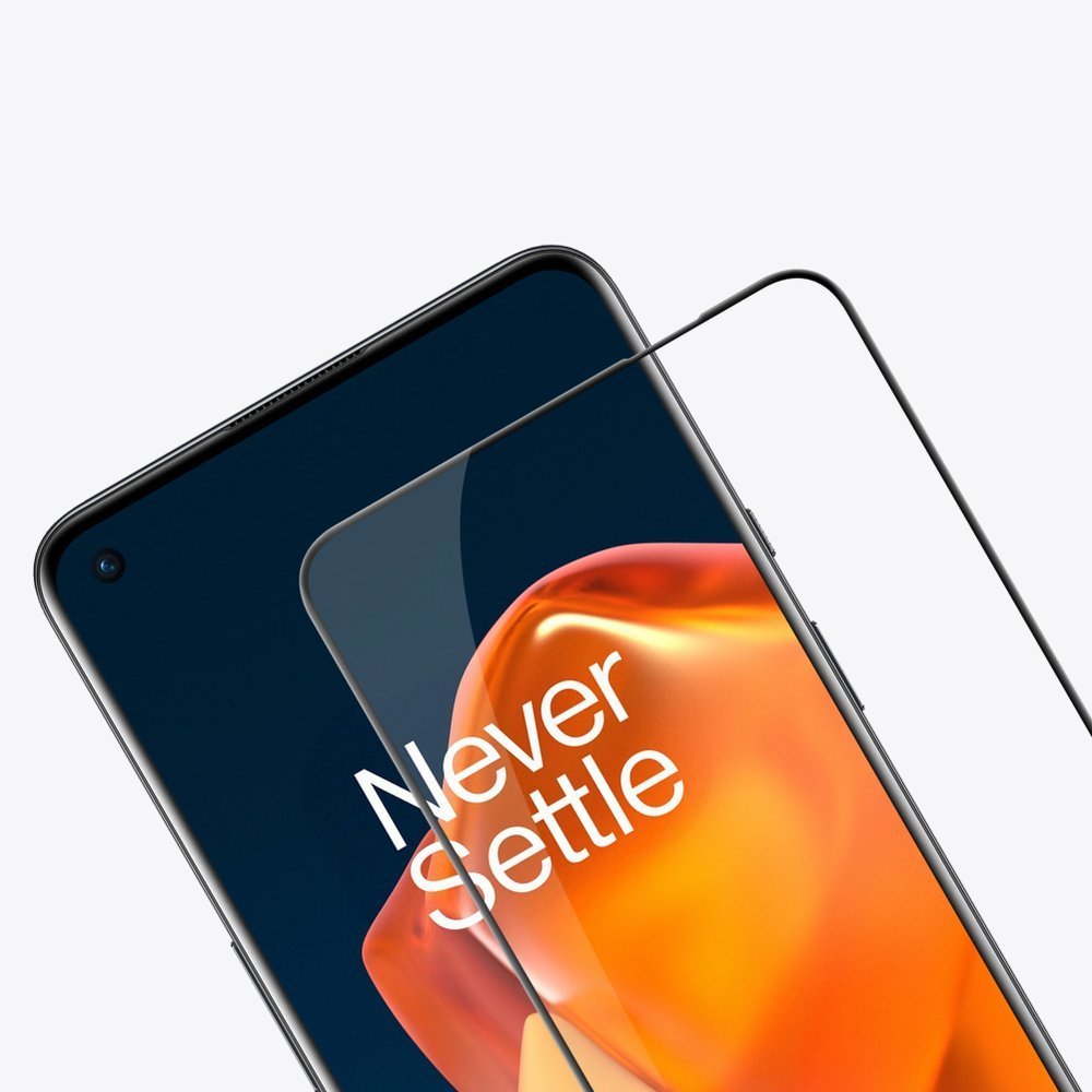 Nillkin CP+PRO ultratanko kaljeno steklo s polno prekrivnostjo z okvirjem 0,2 mm 9H za OnePlus 9 črno
