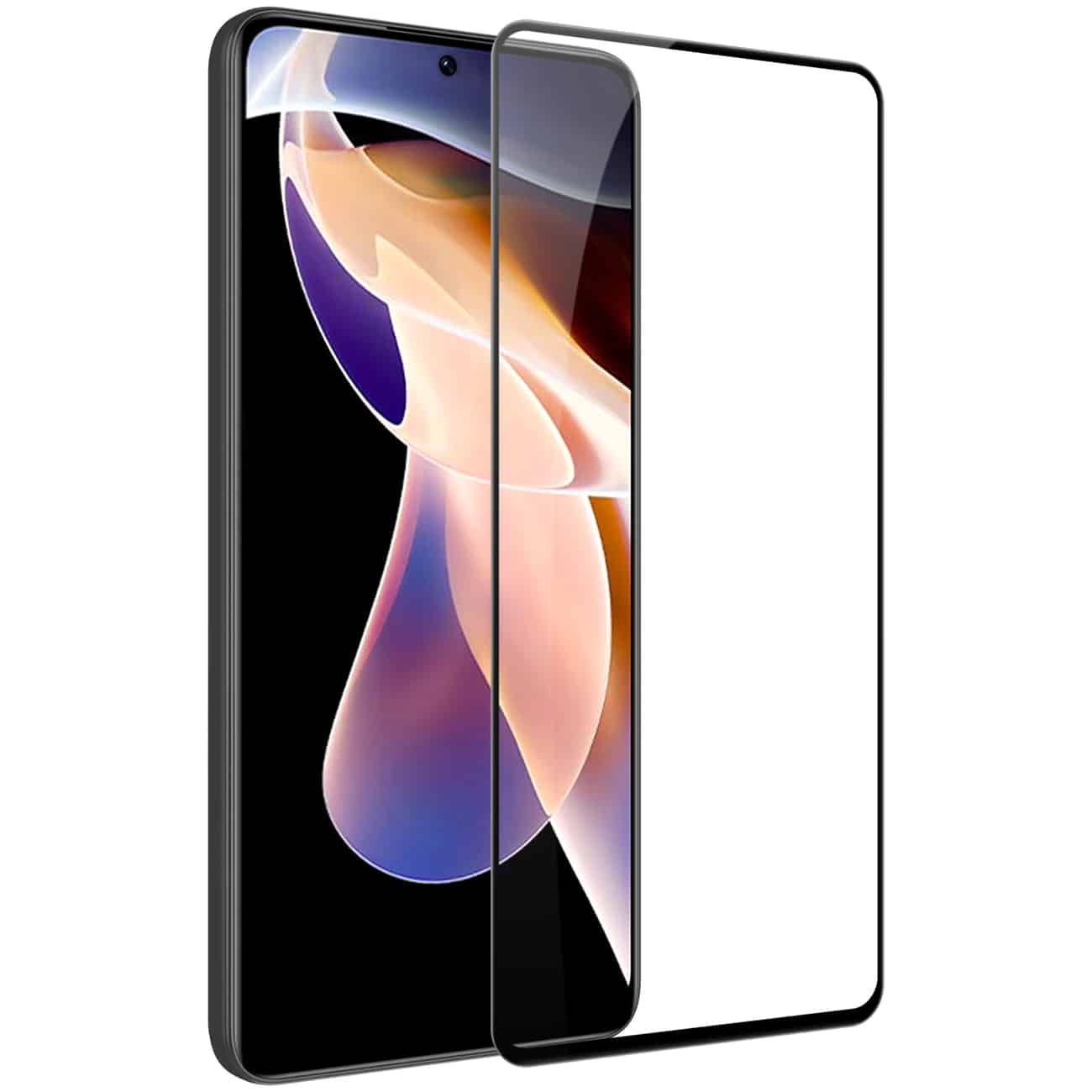 Nillkin CP + PRO izjemno tanko kaljeno steklo za celoten zaslon z okvirjem za Xiaomi Redmi Note 11 Pro / Note 11 Pro 5G, črno