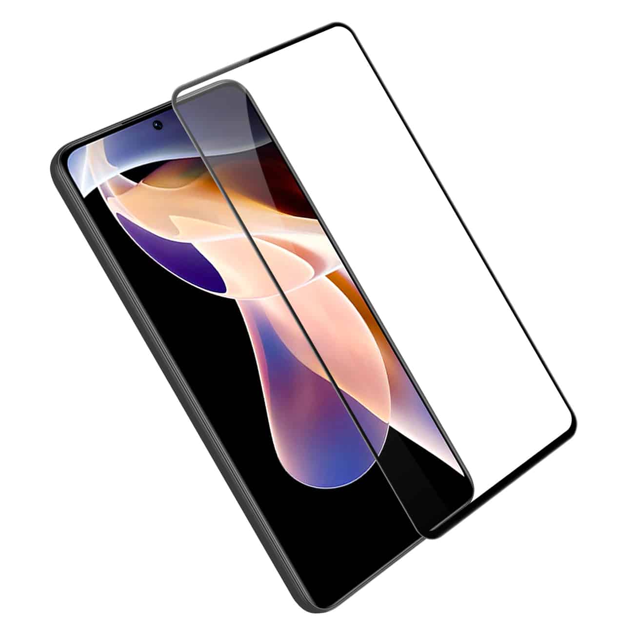 Nillkin CP + PRO izjemno tanko kaljeno steklo za celoten zaslon z okvirjem za Xiaomi Redmi Note 11 Pro / Note 11 Pro 5G, črno