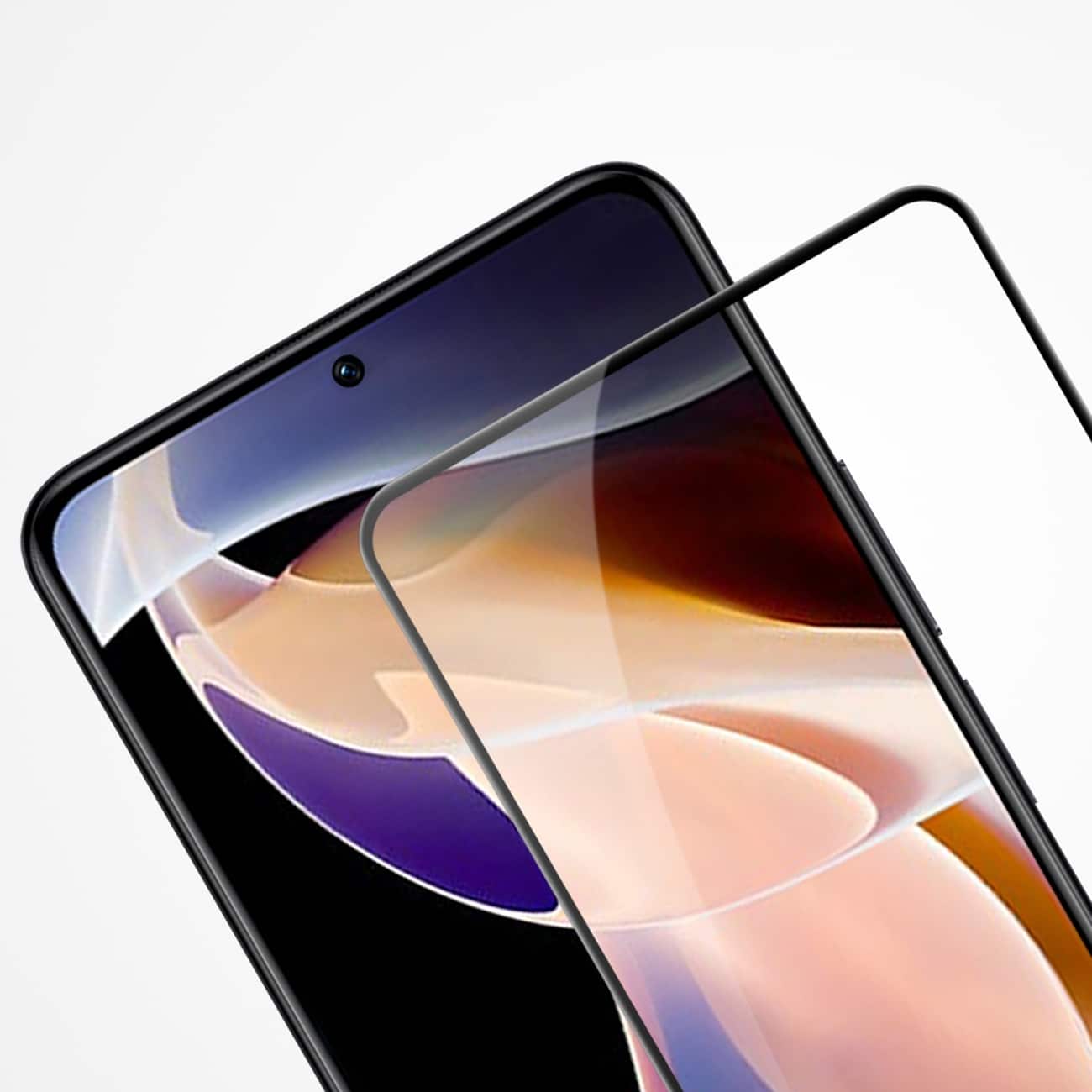 Nillkin CP + PRO izjemno tanko kaljeno steklo za celoten zaslon z okvirjem za Xiaomi Redmi Note 11 Pro / Note 11 Pro 5G, črno