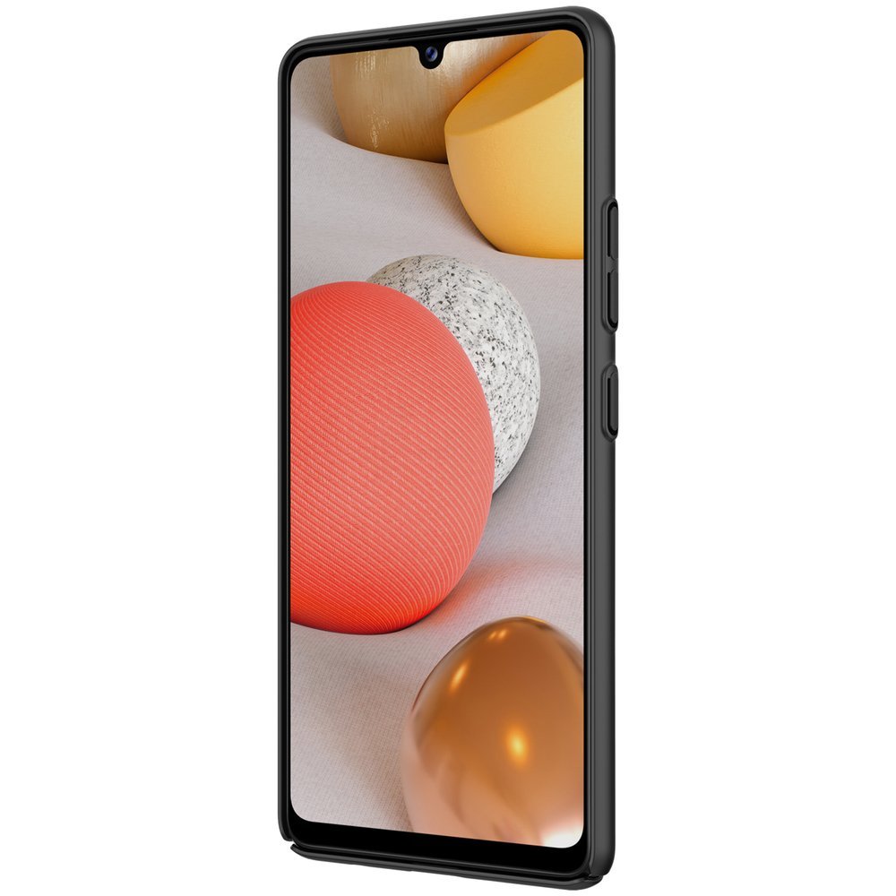 Nillkin CamShield Pro vzdržljiva torbica z zaščitnim ščitnikom za kamero za Samsung Galaxy A42 5G črna