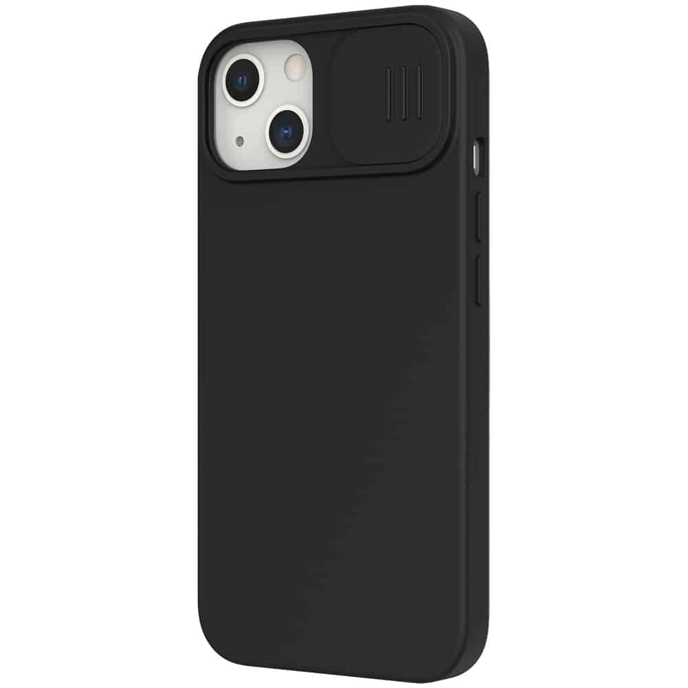 Nillkin CamShield Silky Silikonski ovitek s ščitnikom za kamero za iPhone 13