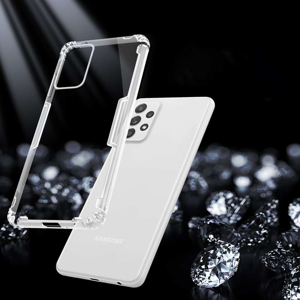 Nillkin Nature TPU gel ovitek za Samsung Galaxy A72 prozoren