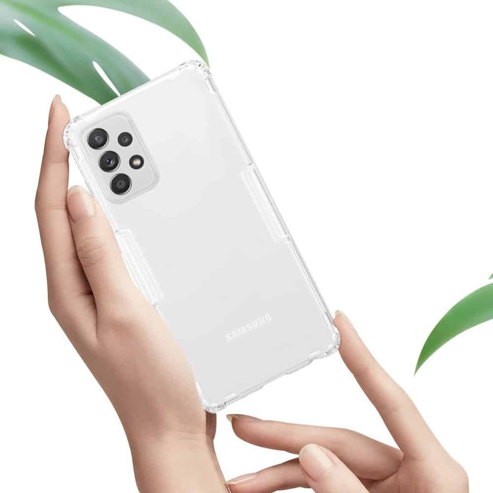 Nillkin Nature TPU gel ovitek za Samsung Galaxy A72 prozoren