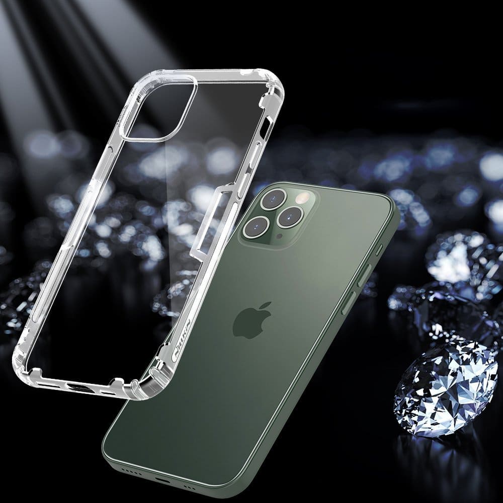 Nillkin Nature TPU gel ovitek za iPhone 12 Pro Max prozoren