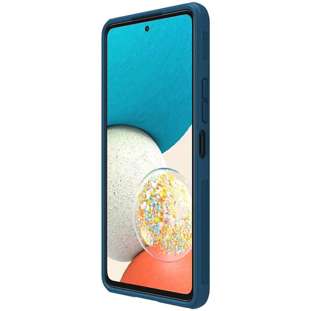Nillkin Super Frosted Shield Pro trpežen ovitek za Samsung Galaxy A53 5G moder