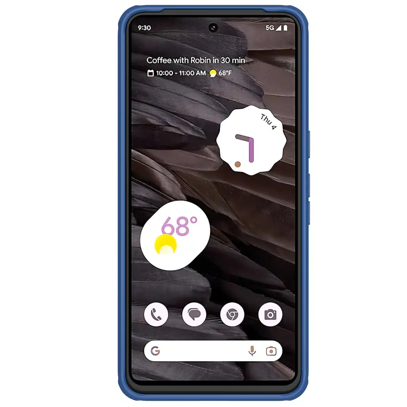 Nillkin Super Frosted Shield Pro ojačan ovitek za Google Pixel 8 Pro - moder