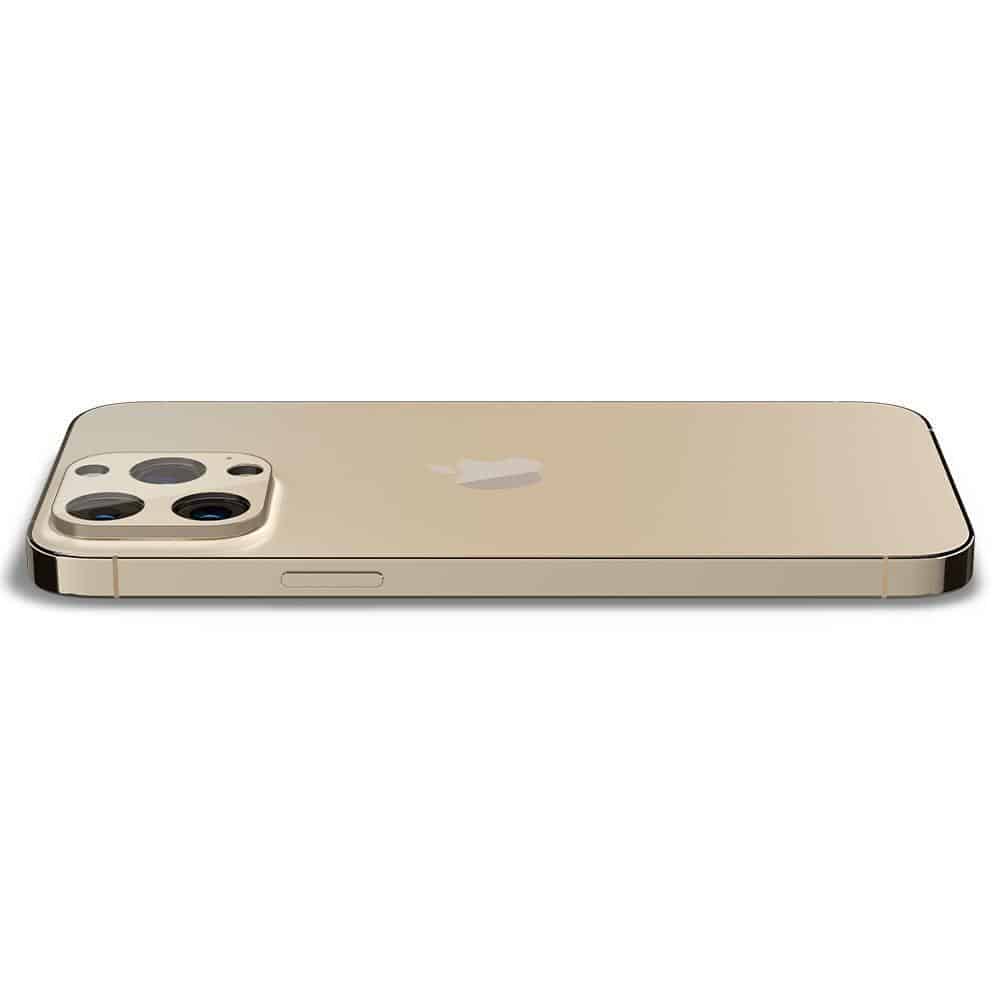 SPIGEN OPTIK.TR ZAŠČITA ZA KAMERO 2 kosa ZA IPHONE 13 PRO / 13 PRO MAX ZLATA MASKA