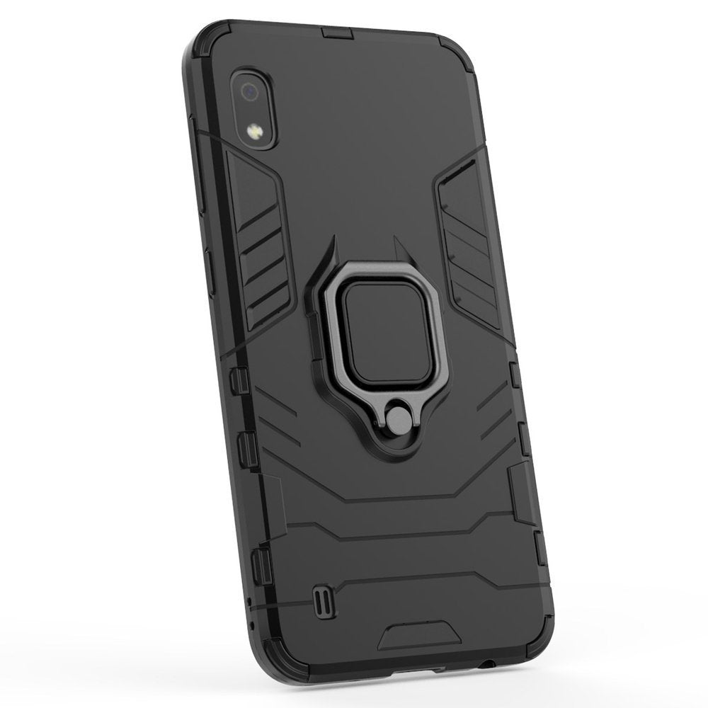 Zaščitni ovitek Ring Armor Case za Samsung Galaxy A10 črne barve