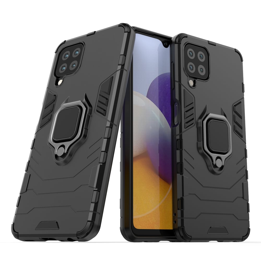 Ring Armor Case Kickstand robustna zaščitna torbica za SAMSUNG GALAXY A22 4G