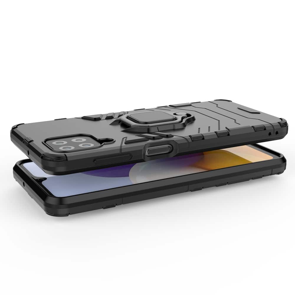 Ring Armor Case Kickstand robustna zaščitna torbica za SAMSUNG GALAXY A22 4G