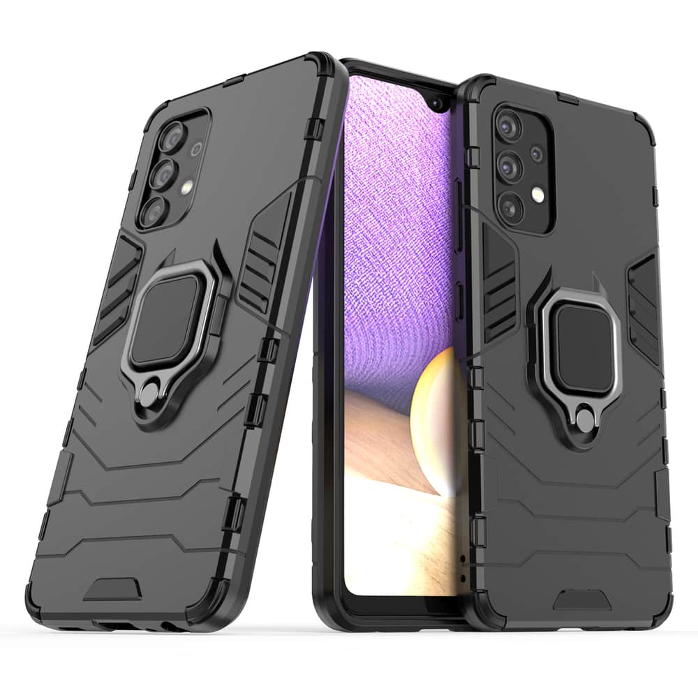Ring Armour Case Kickstand robusten ovitek za Samsung Galaxy A32 4G