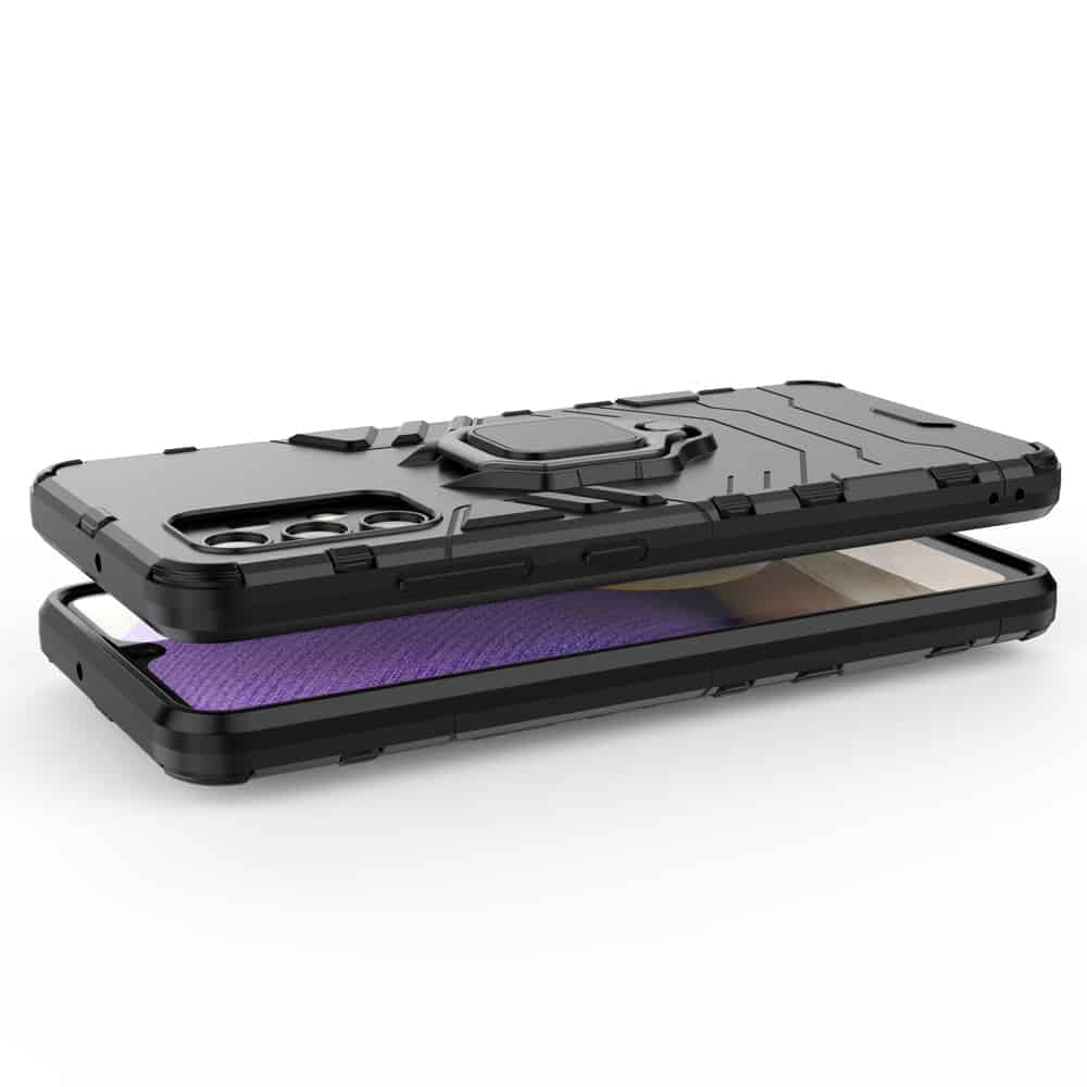 Ring Armour Case Kickstand robusten ovitek za Samsung Galaxy A32 4G
