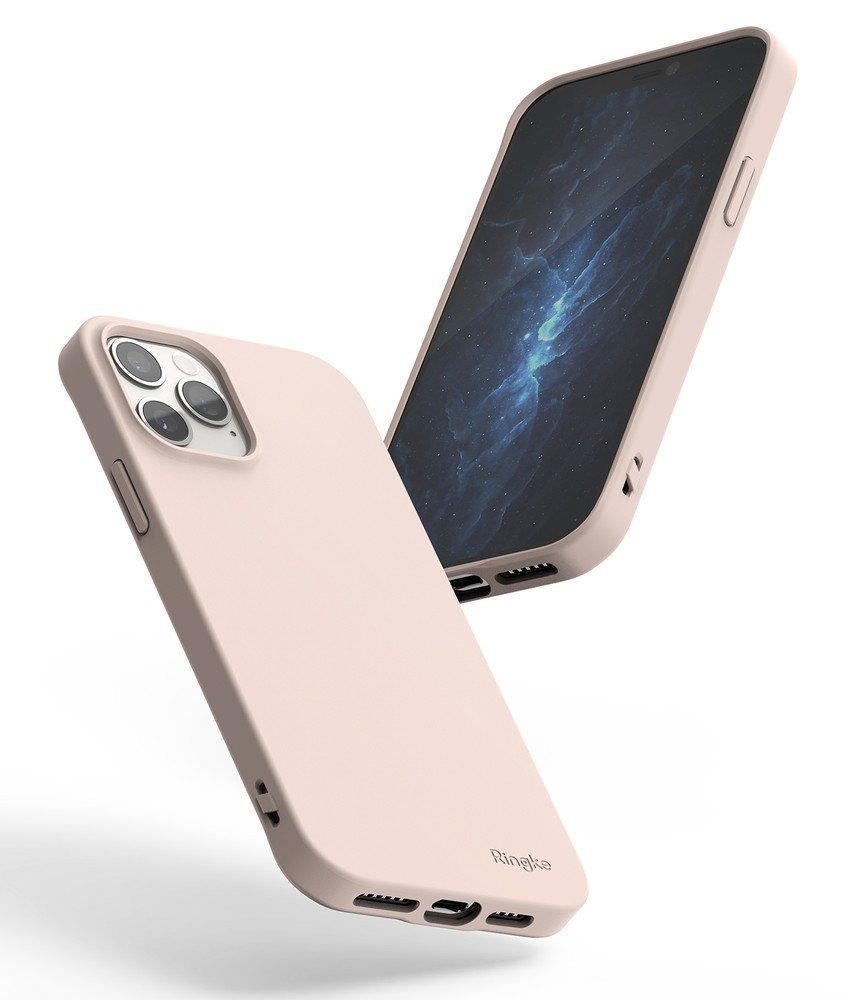 Ringke Air S ultra-tanek ovitek za iPhone 12 Pro / iPhone 12 roza