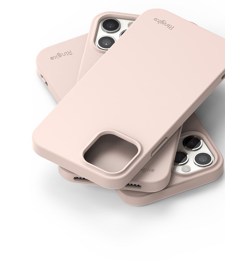 Ringke Air S ultra-tanek ovitek za iPhone 12 Pro / iPhone 12 roza
