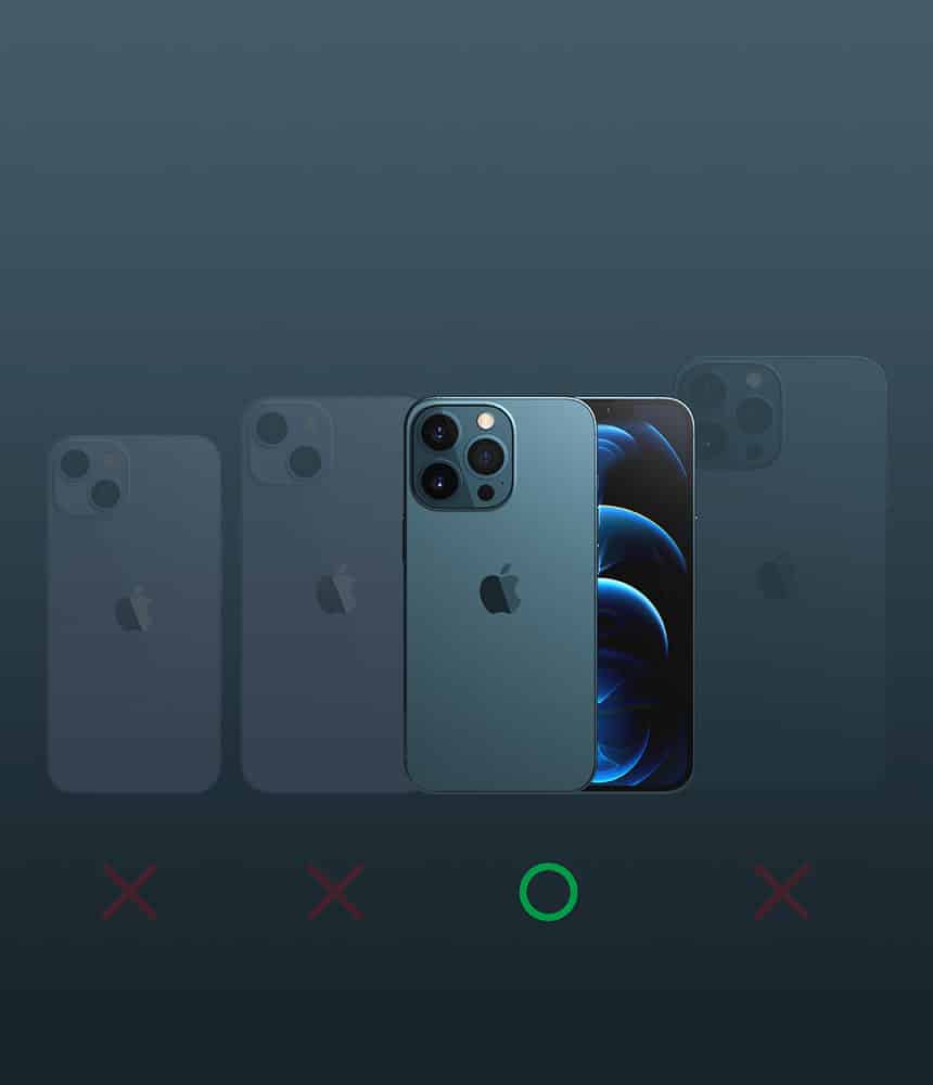 Ringke Air ultra tanek gel TPU ovitek za iPhone 13 Pro črn