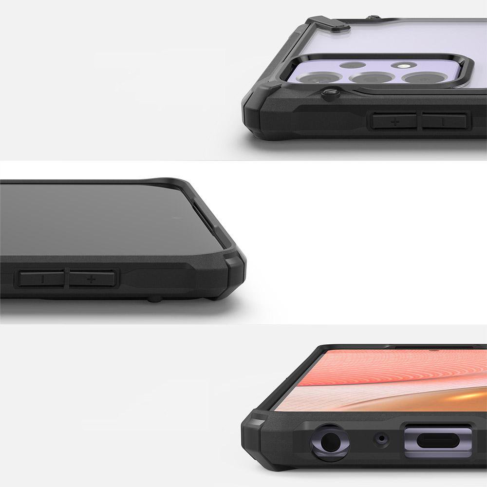Ringke Fusion X Design vzdržljivo ohišje s TPU odbijačem za Samsung Galaxy A72 4G/5G Camo