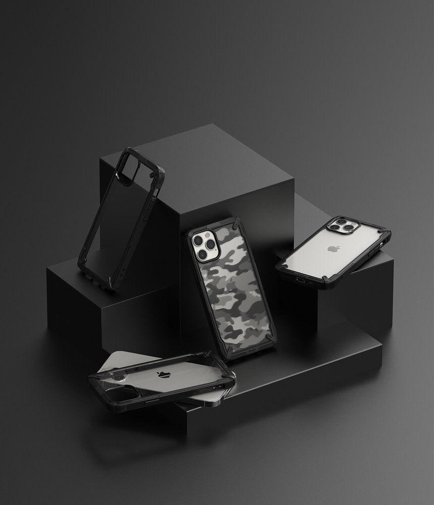 Ringke Fusion X Design ovitek za iPhone 12 Pro / iPhone 12 Camo