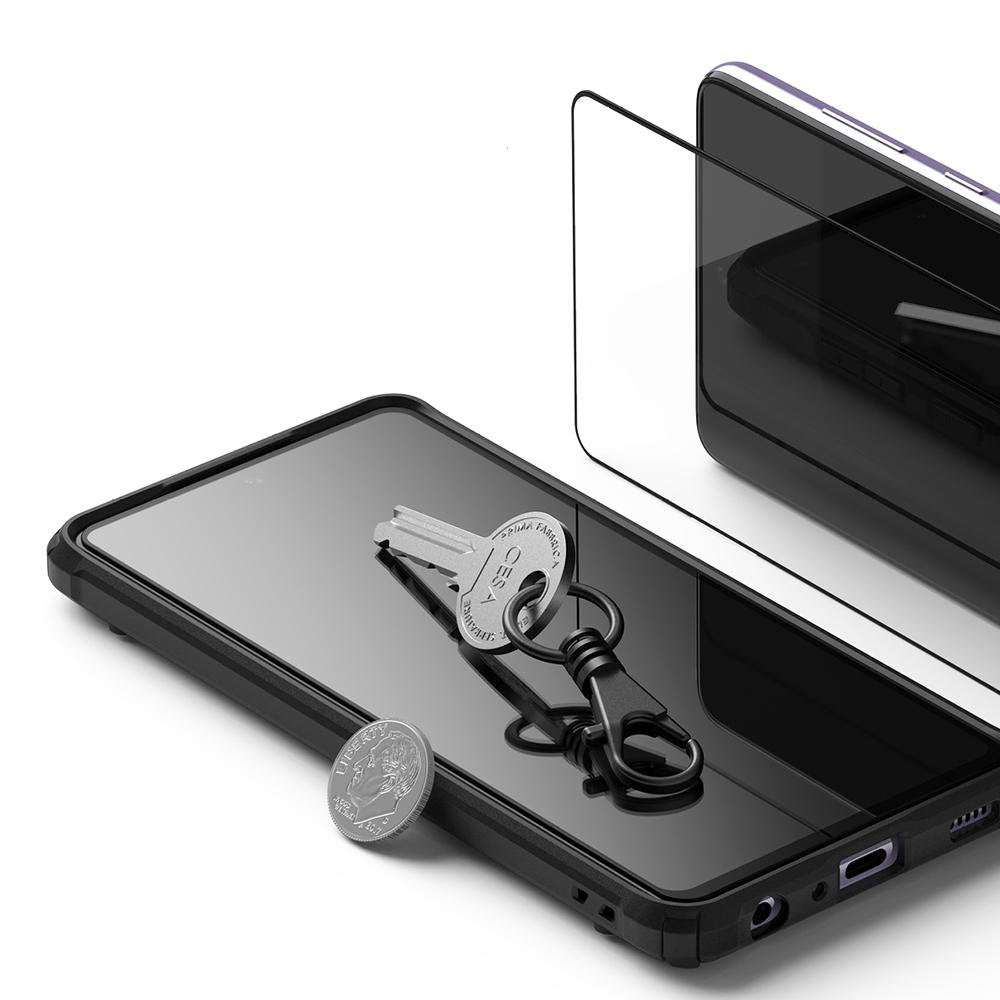 Ringke Invisible Defender ID steklo Kaljeno steklo 2,5D 0,33 mm za Samsung Galaxy A72
