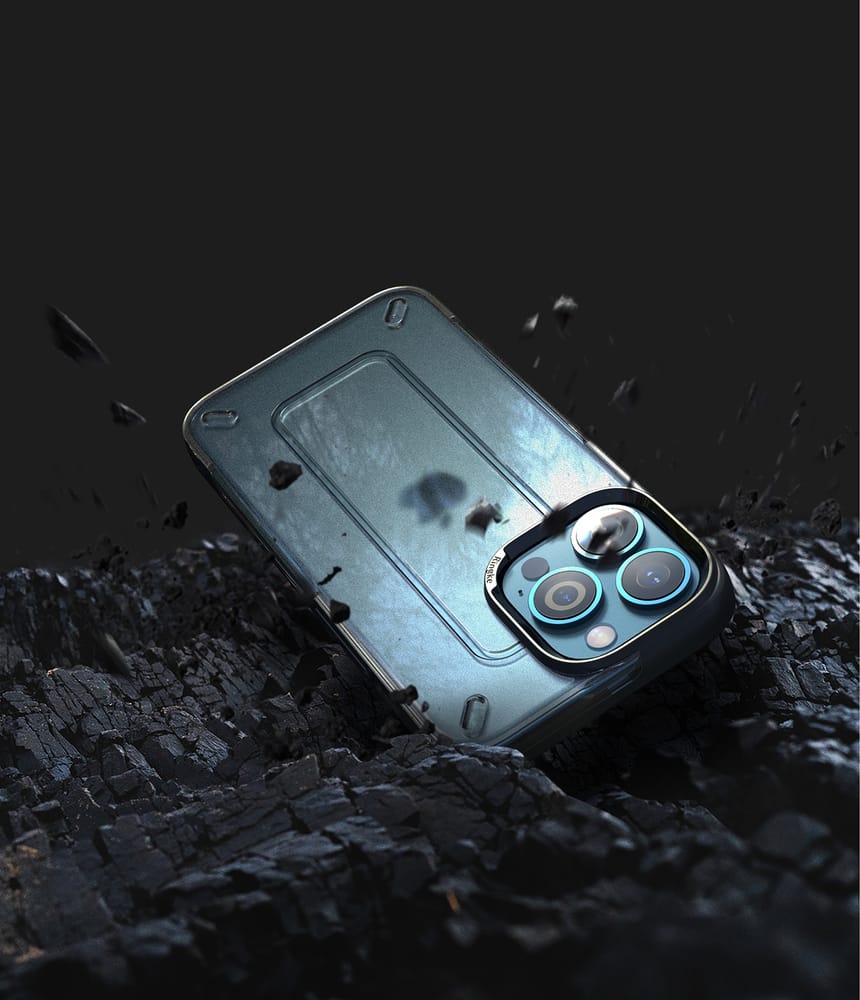 Ringke UX vzdržljivo trdo ohišje za iPhone 13 Pro prozorno