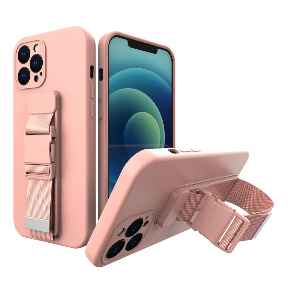 Futrola Rope Case za Apple iPhone 13 - Roza