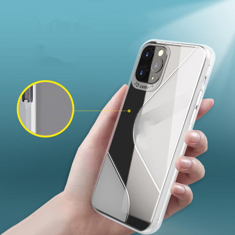 S-Case prožen etui za Huawei P Smart 2020 - črna