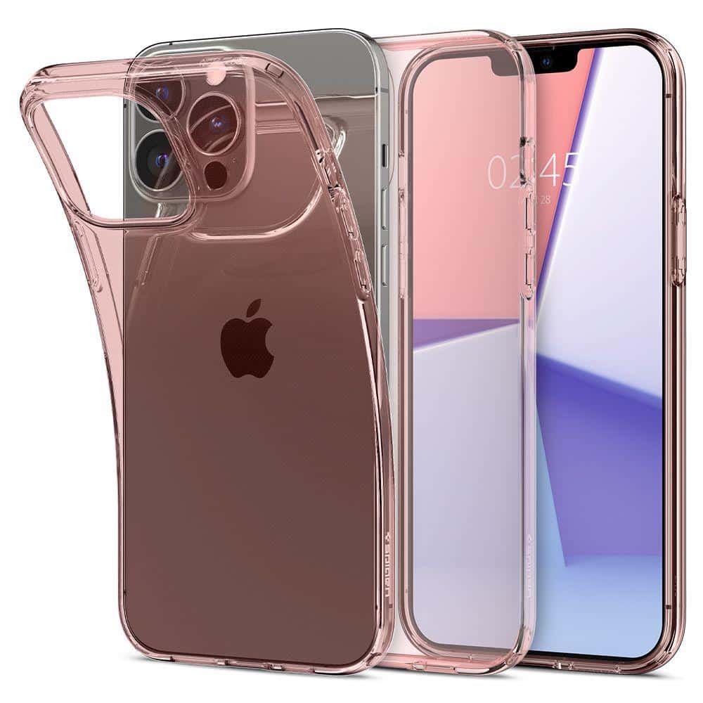 SPIGEN CRYSTAL FLEX ZA IPHONE 13 PRO ROŽNATI KRISTAL