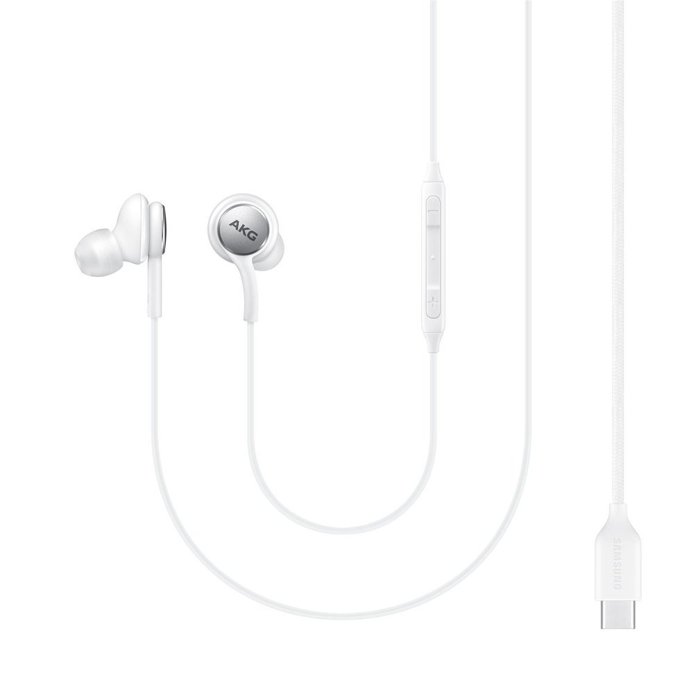 Samsung EO-IC100BW AKG stereo slušalke USB-C bele