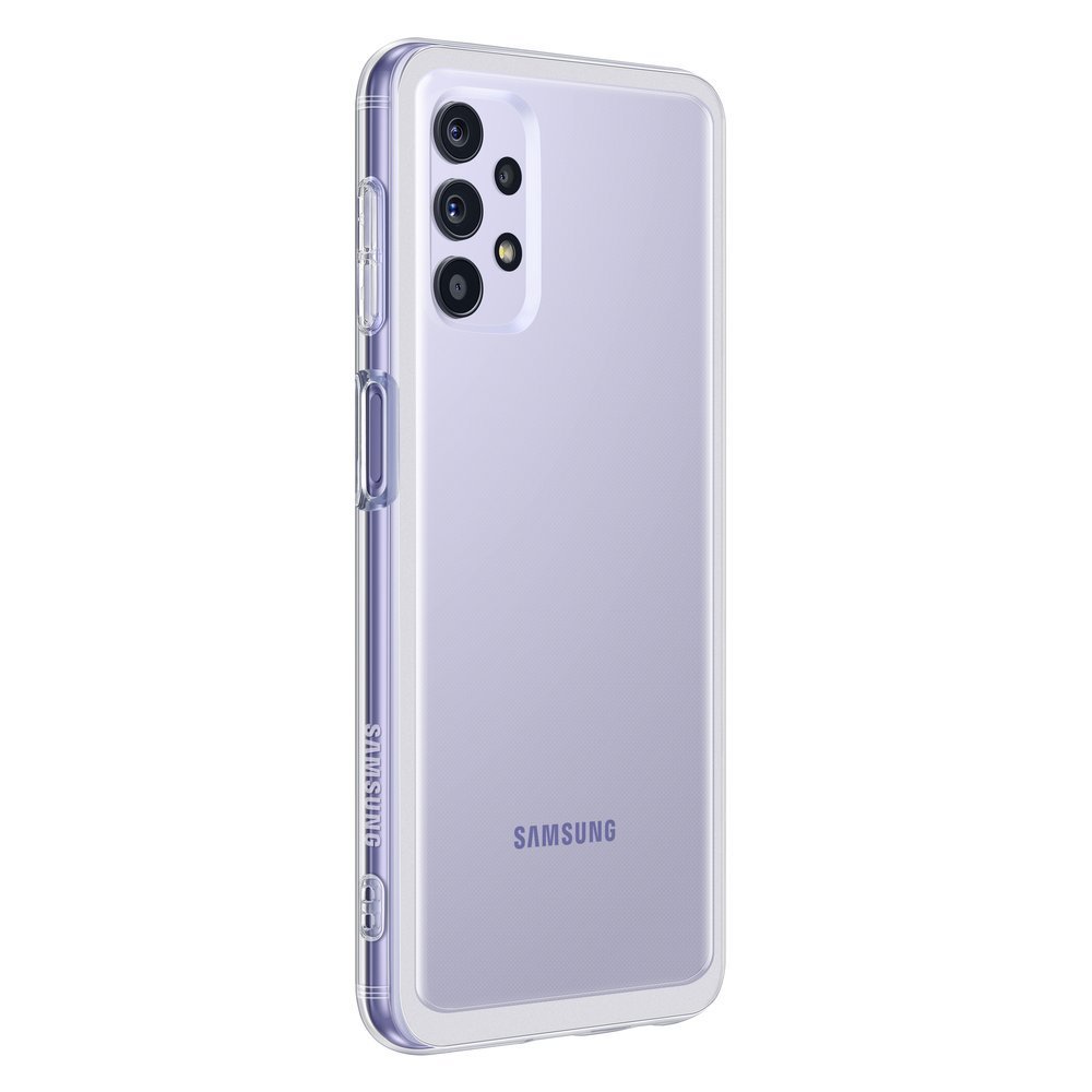 Samsung Soft Clear Cover z gelastim robom in ojačano zadnjo stranjo Samsung Galaxy A32 5G